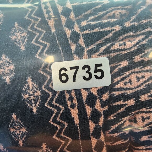 Womens Frumos Aztec Print Open Front Cardigan Jacket Long Sleeve Size 2XL/3XL - Picture 10 of 10